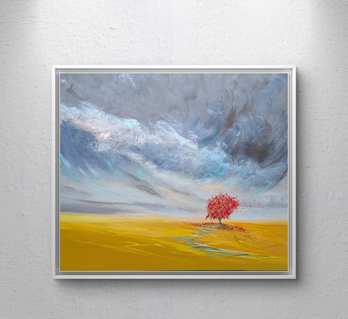 Solitary Blaze 60x70cm