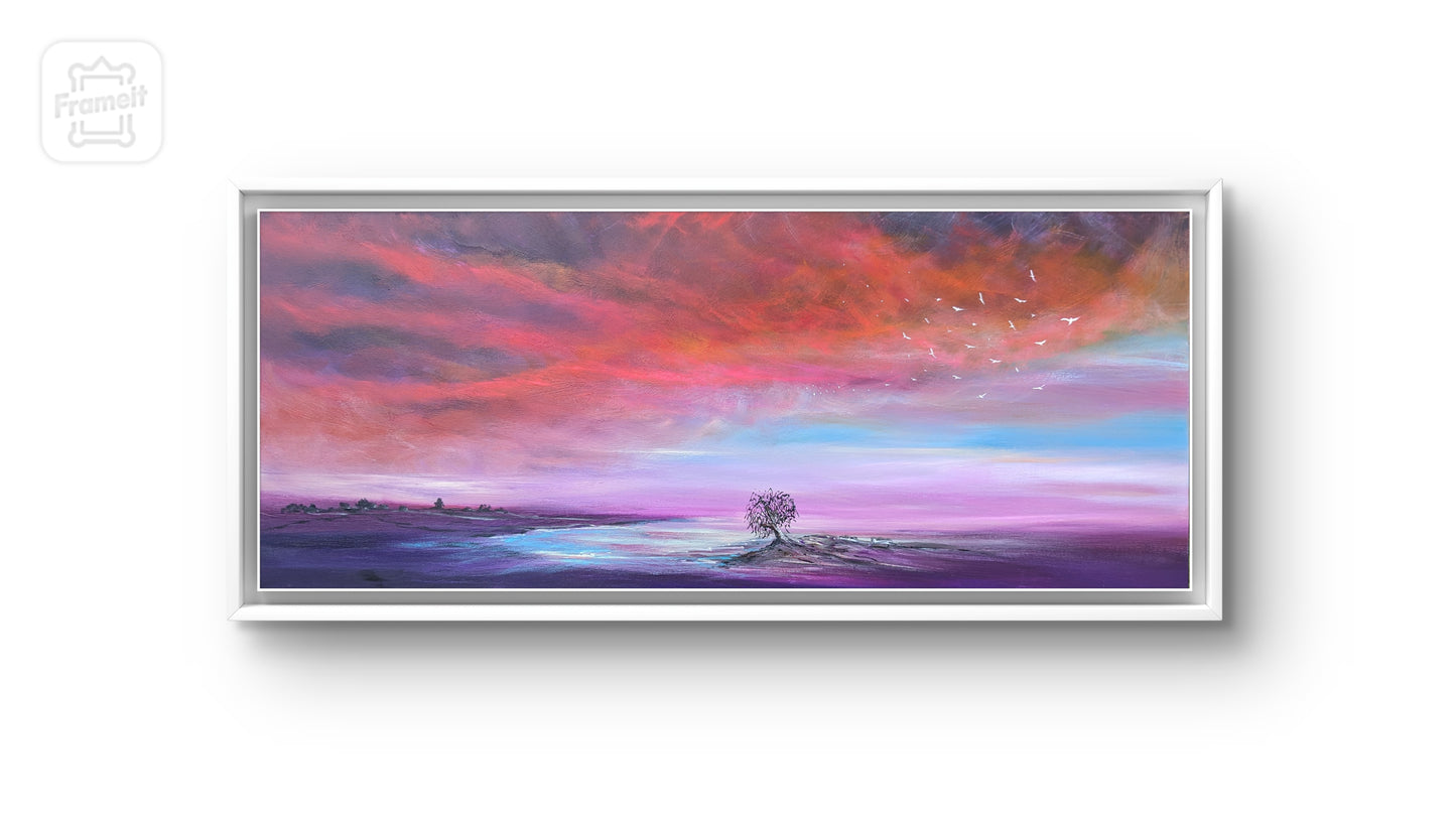 Solitary Rhythms, 120x50cm