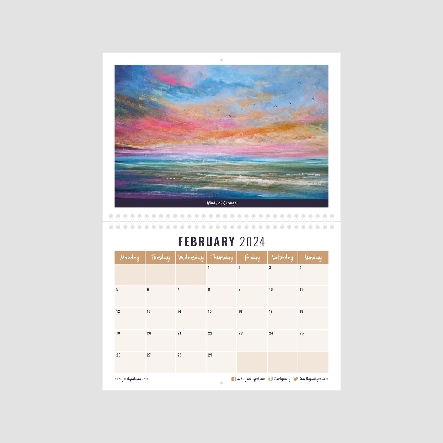 2024 Fine Art Calendar
