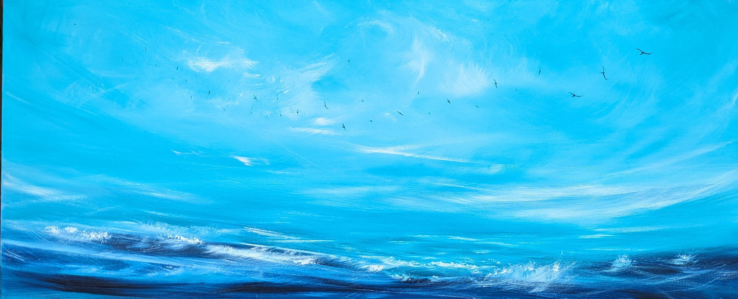 All at Sea, 120x50cm