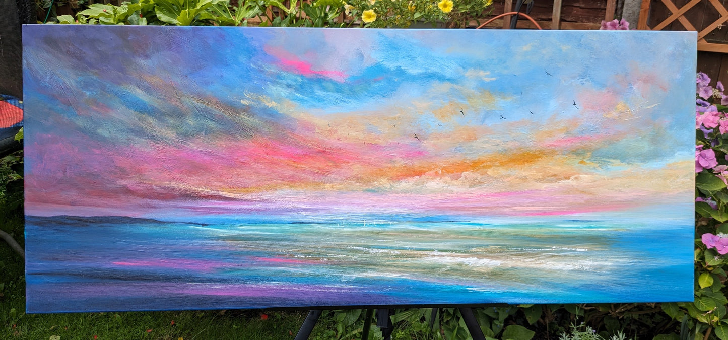 Winds of Change III 120x50cm
