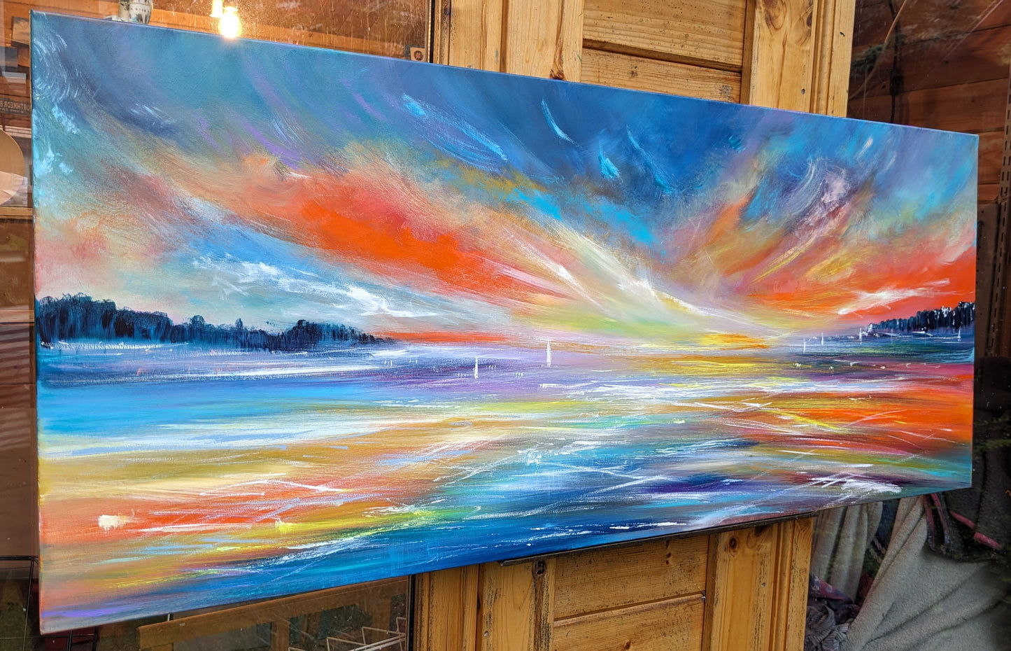 For the Love of Colour, 120x50cm