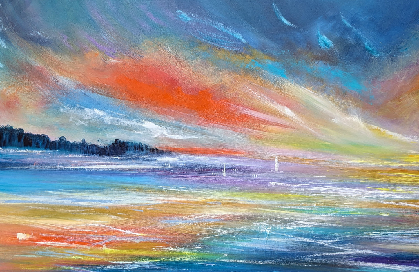 For the Love of Colour, 120x50cm