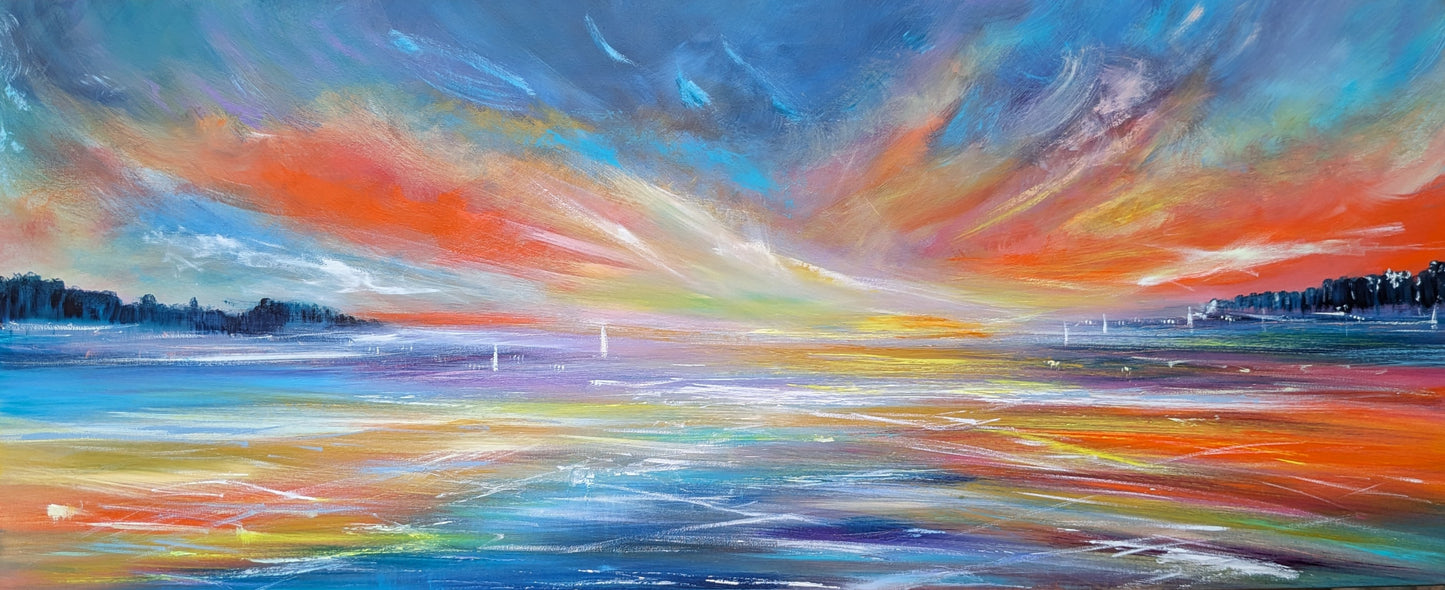 For the Love of Colour, 120x50cm
