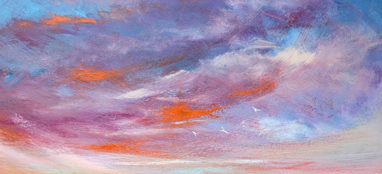 Heavenly Blush, 120x50cm