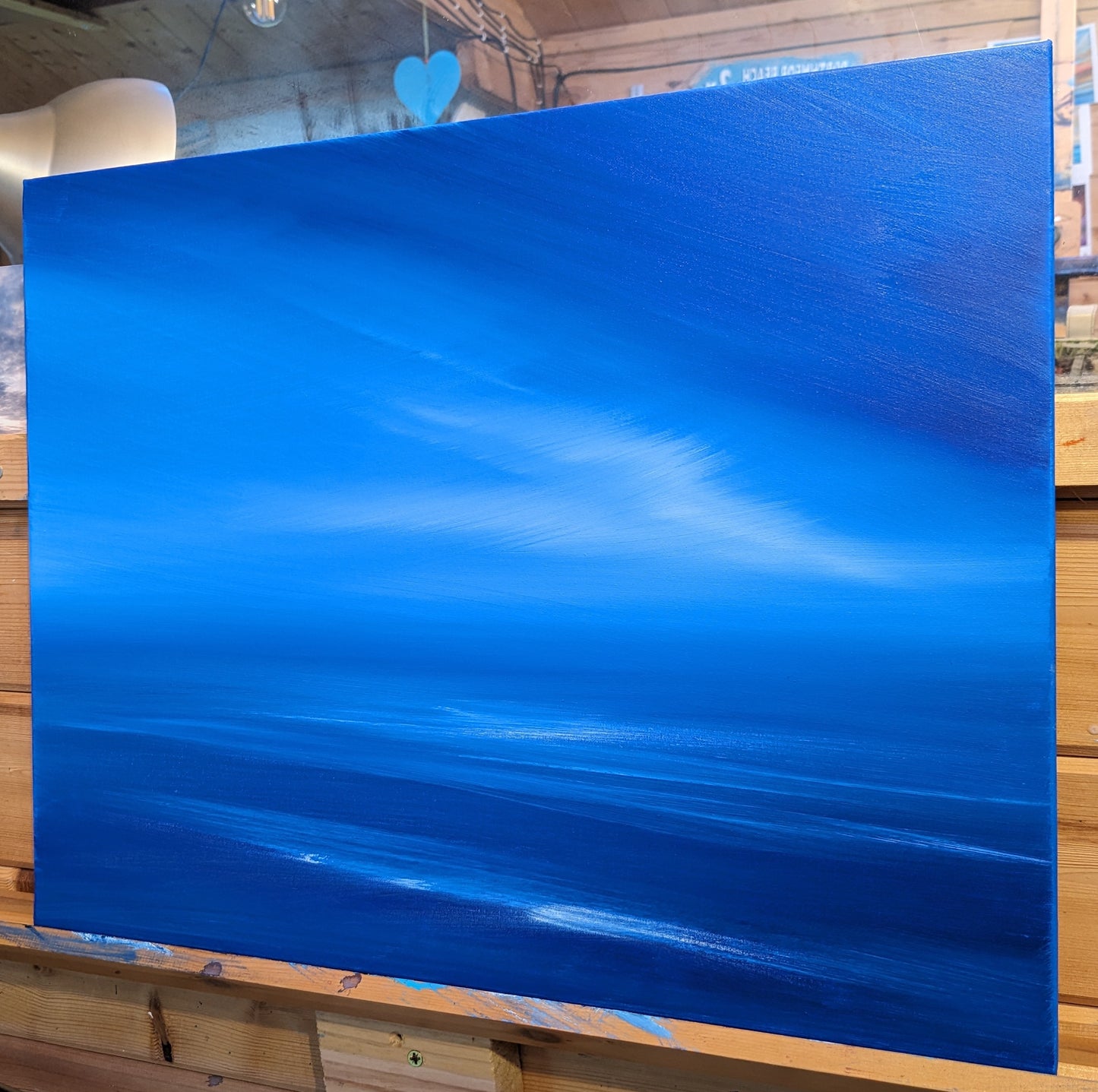 Indigo Reflections 1, 60x40cm