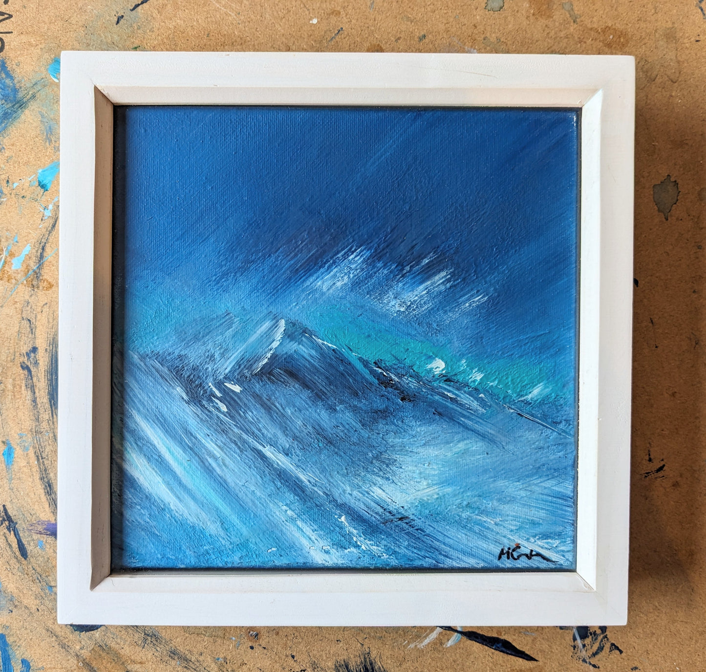 High Peak, framed