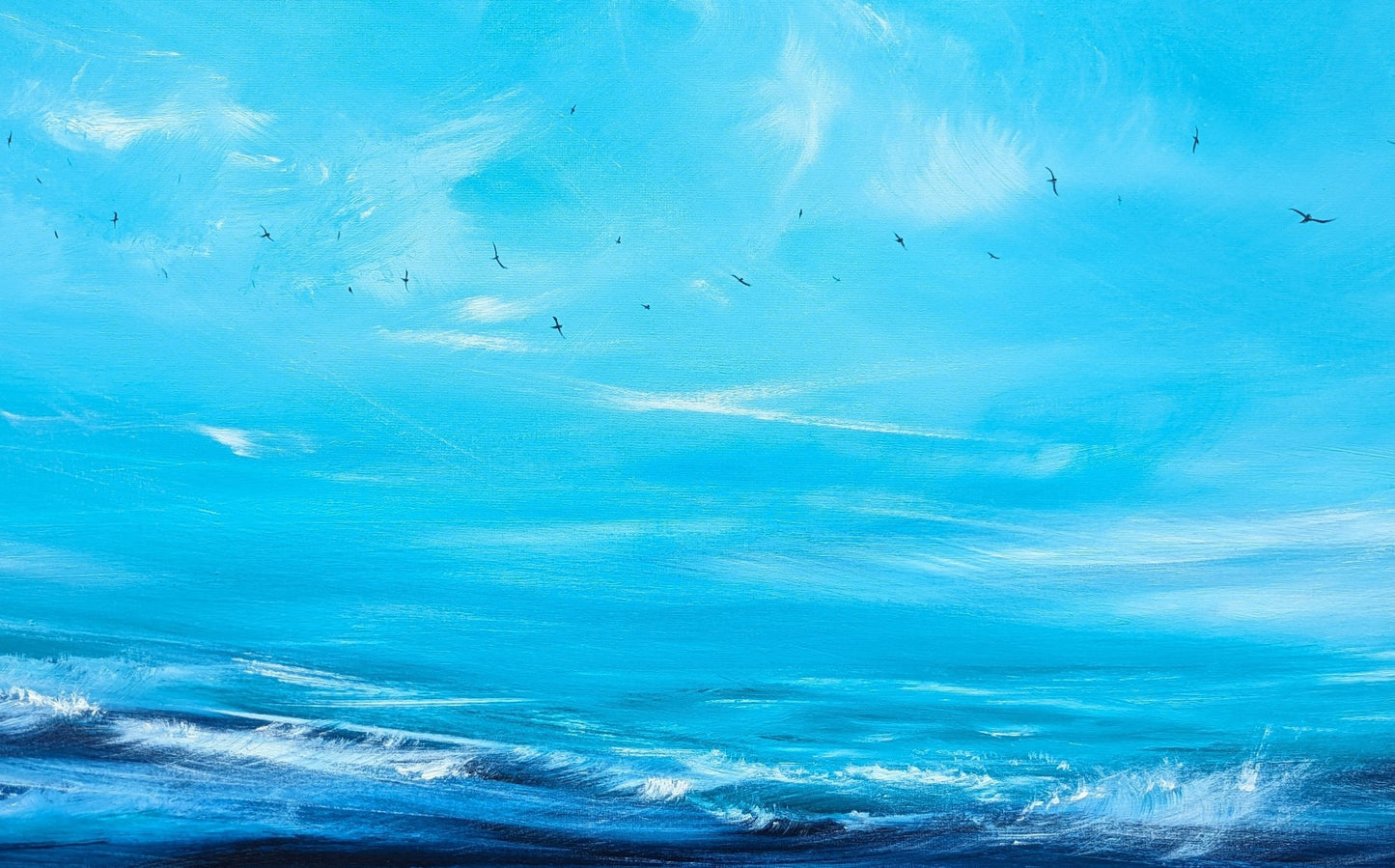 All at Sea, 120x50cm