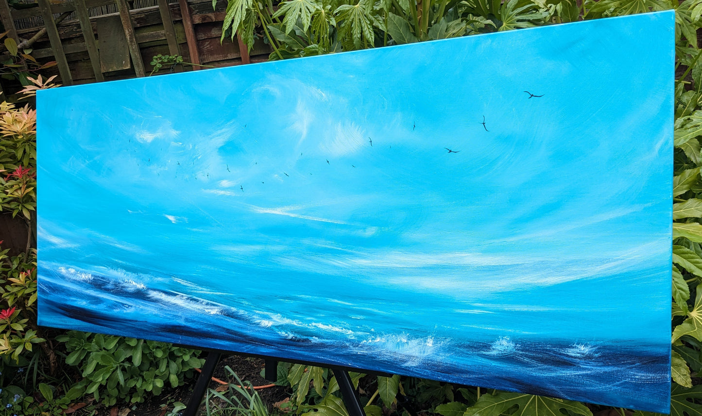 All at Sea, 120x50cm