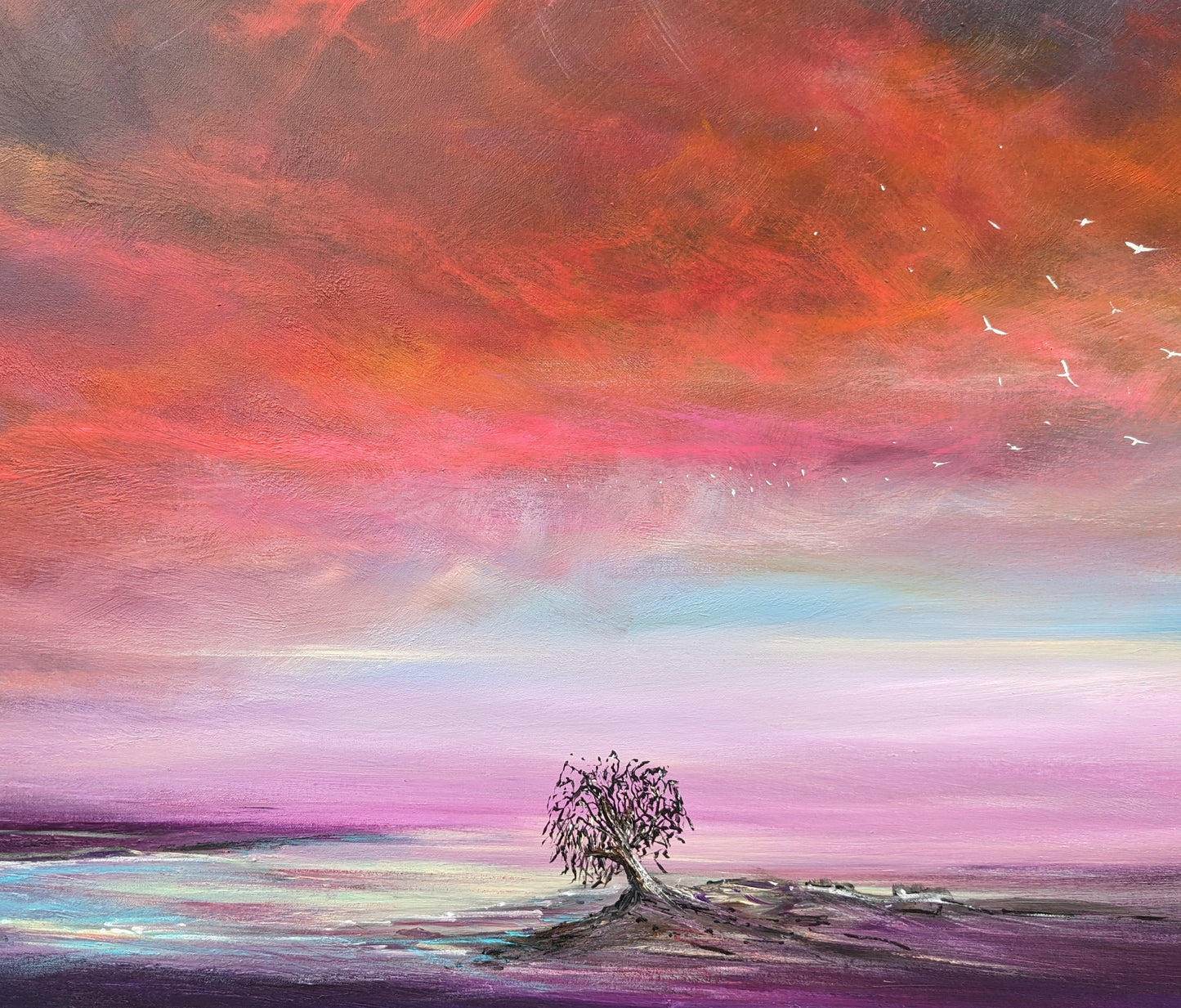 Solitary Rhythms, 120x50cm
