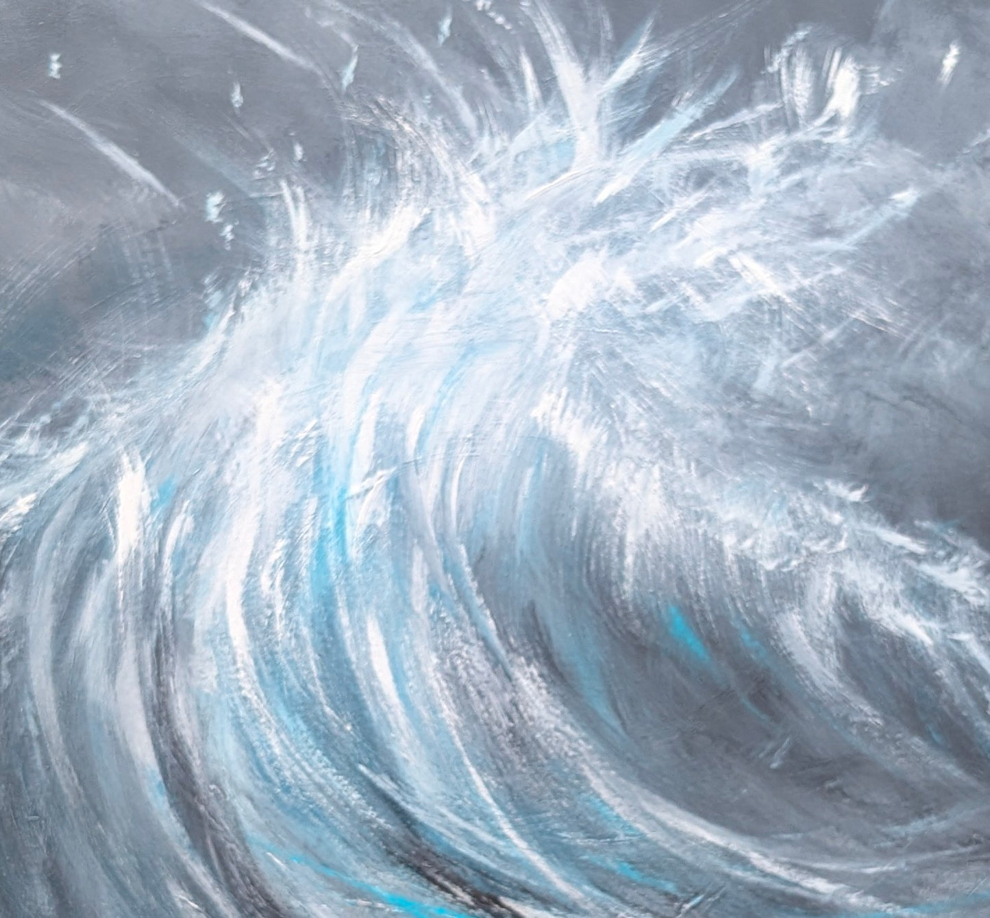 When World's Collide 70x80x3cm