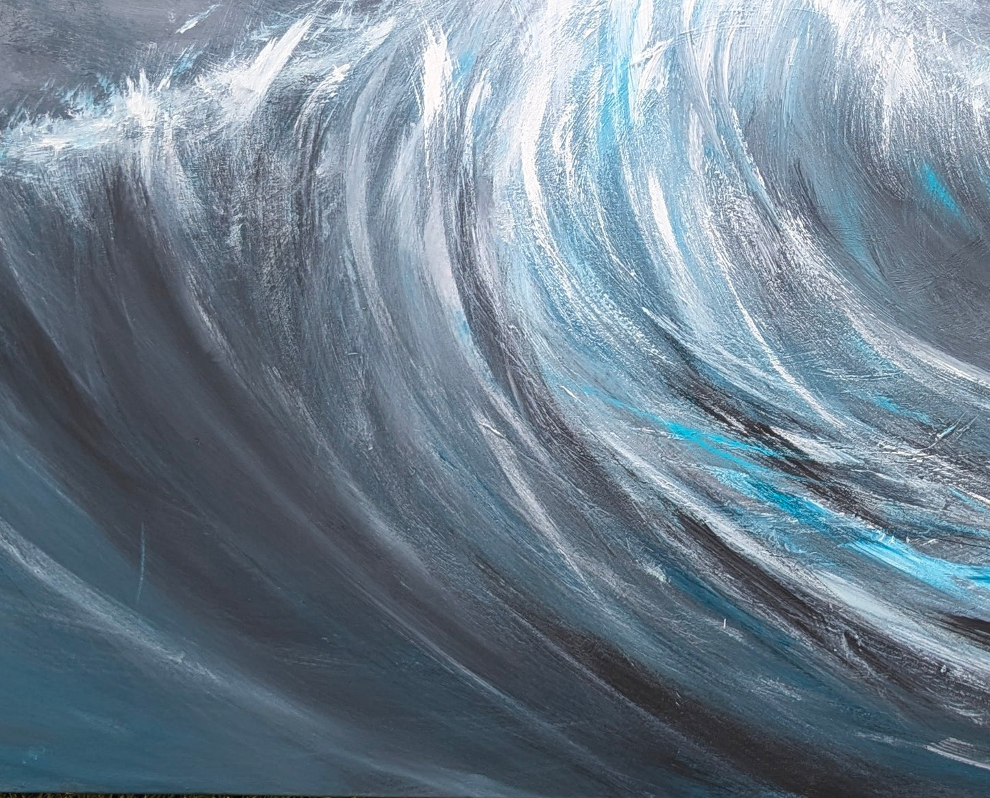 When World's Collide 70x80x3cm