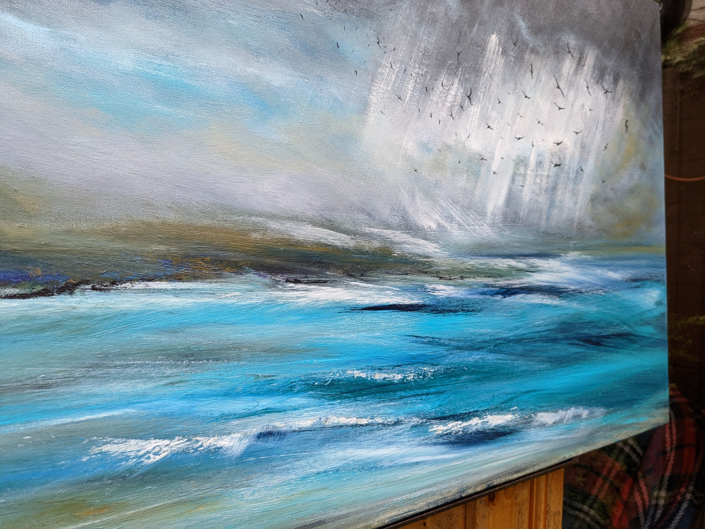 Wild Scotland 1, 90x60cm slimline canvas