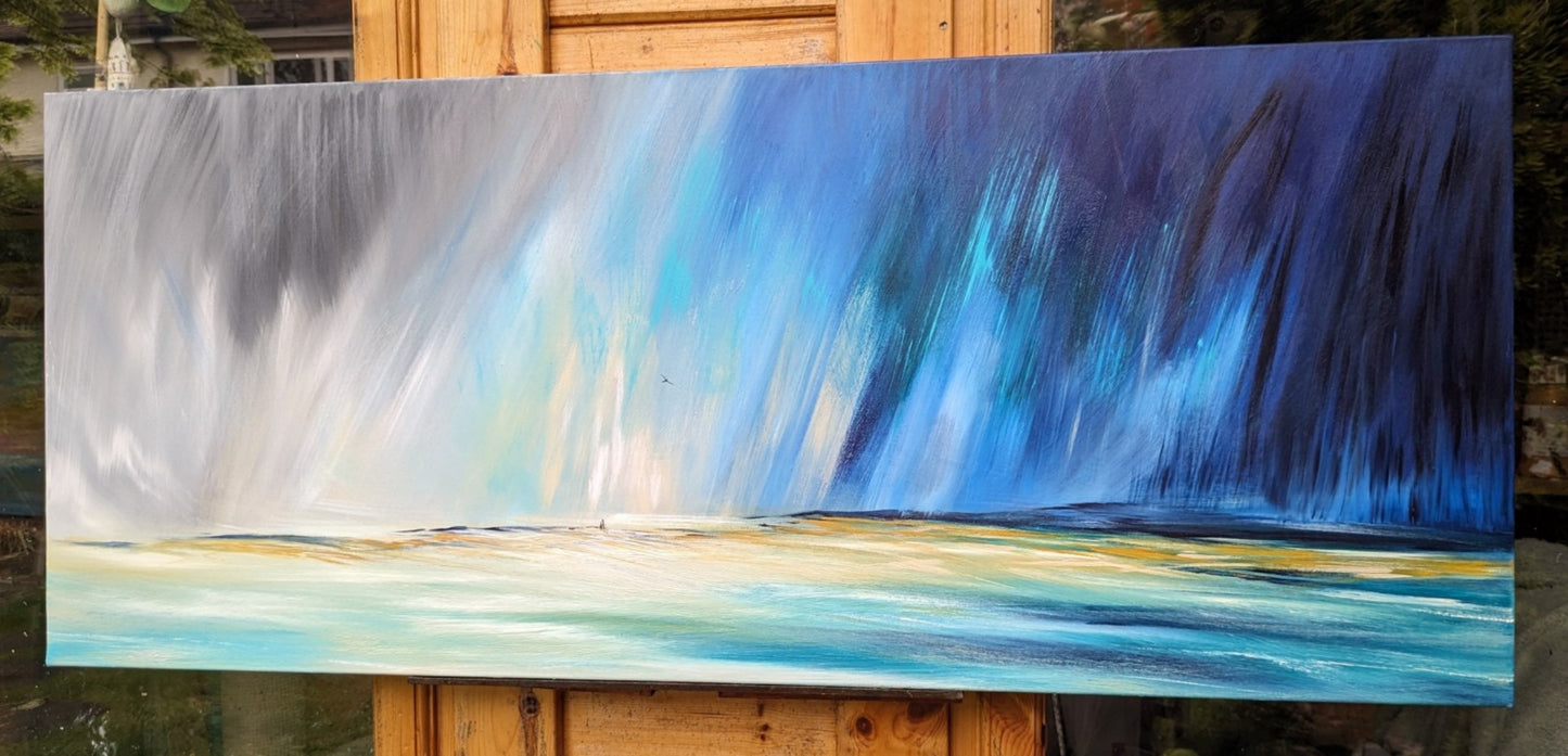 Never Alone 120x50cm