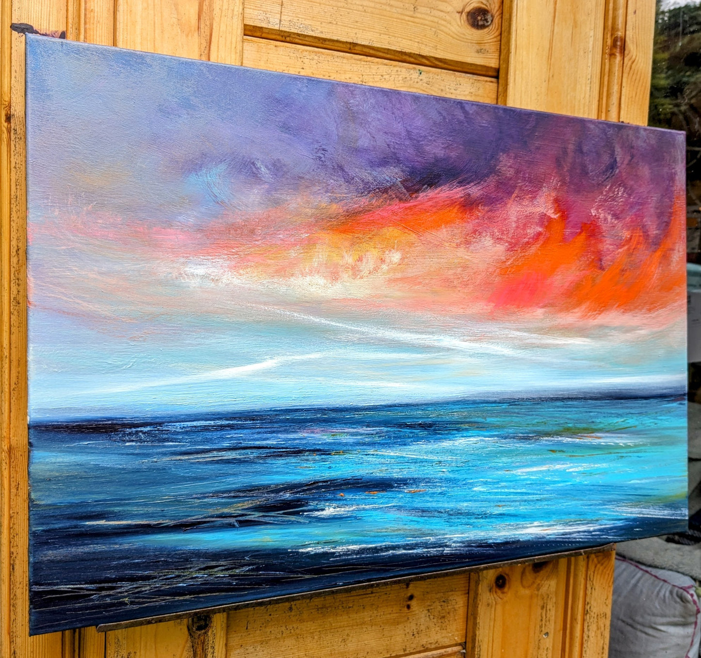 Coral Rhythms, 60x40cm