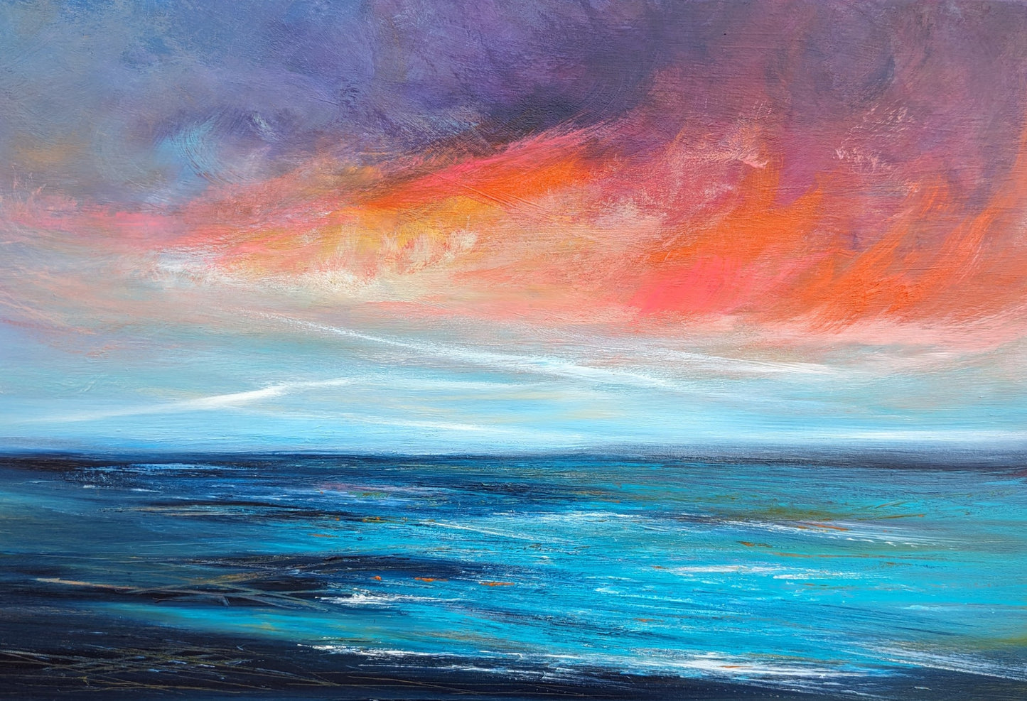 Coral Rhythms, 60x40cm