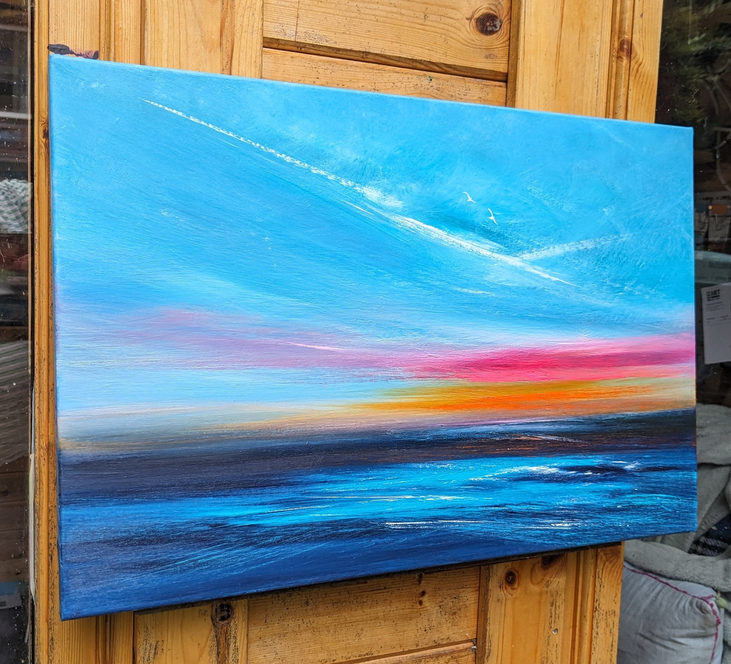 Morning Embers, 60x40cm
