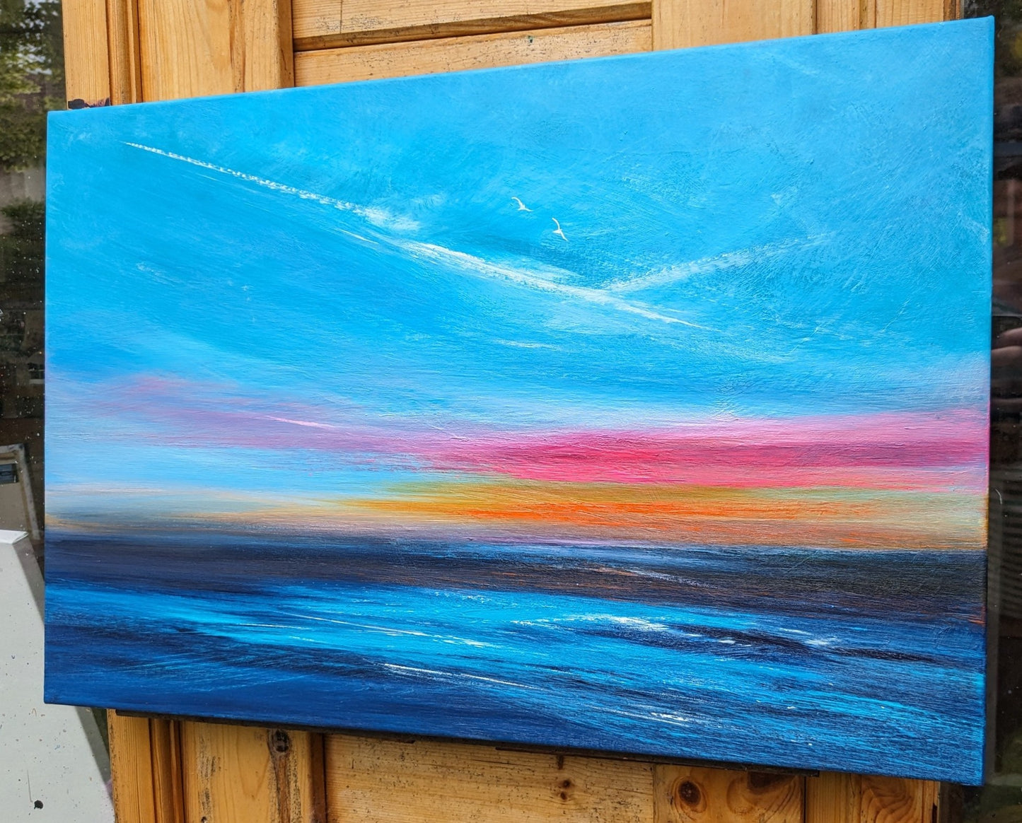 Morning Embers, 60x40cm