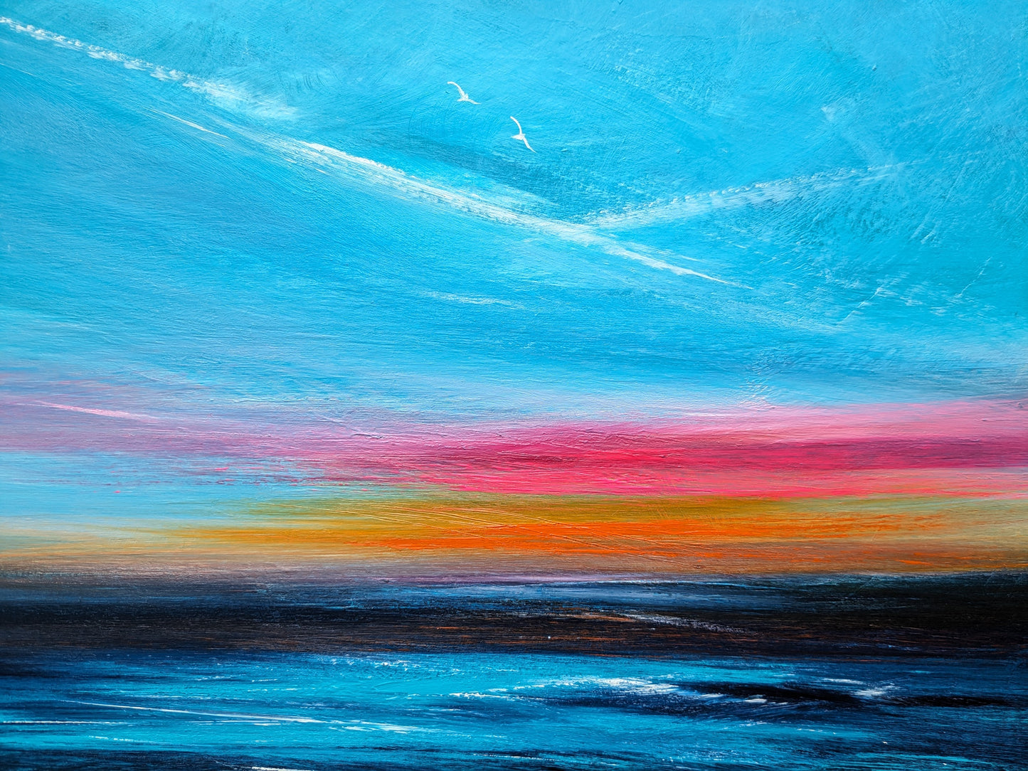 Morning Embers, 60x40cm