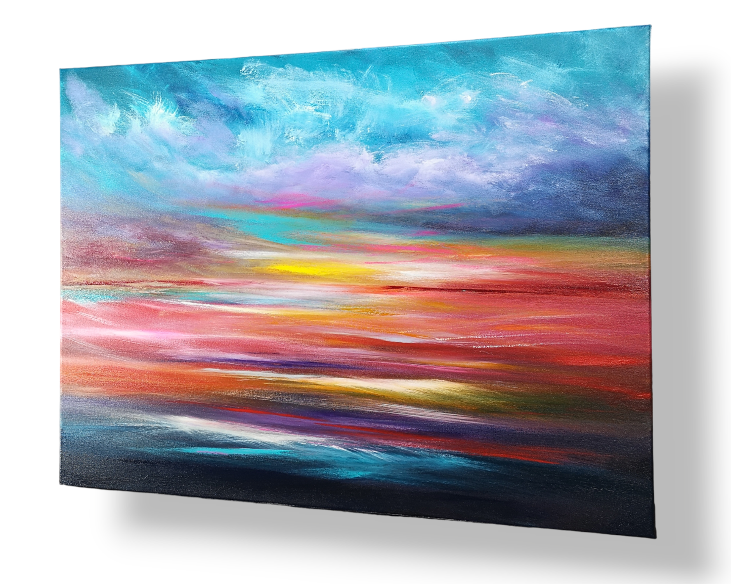 Crossing Horizons, 80x60cm