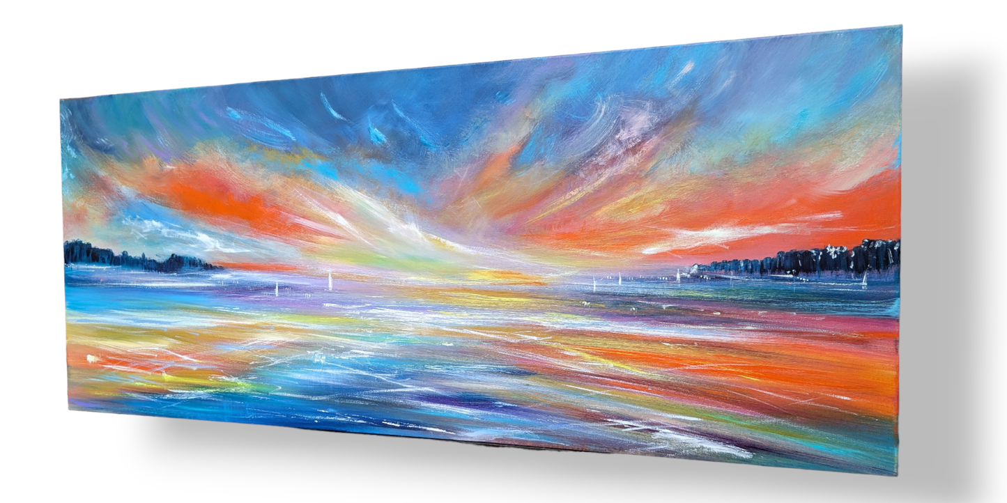 For the Love of Colour, 120x50cm