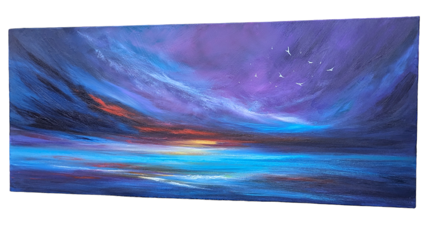 Skies of Hope, 120x50cm