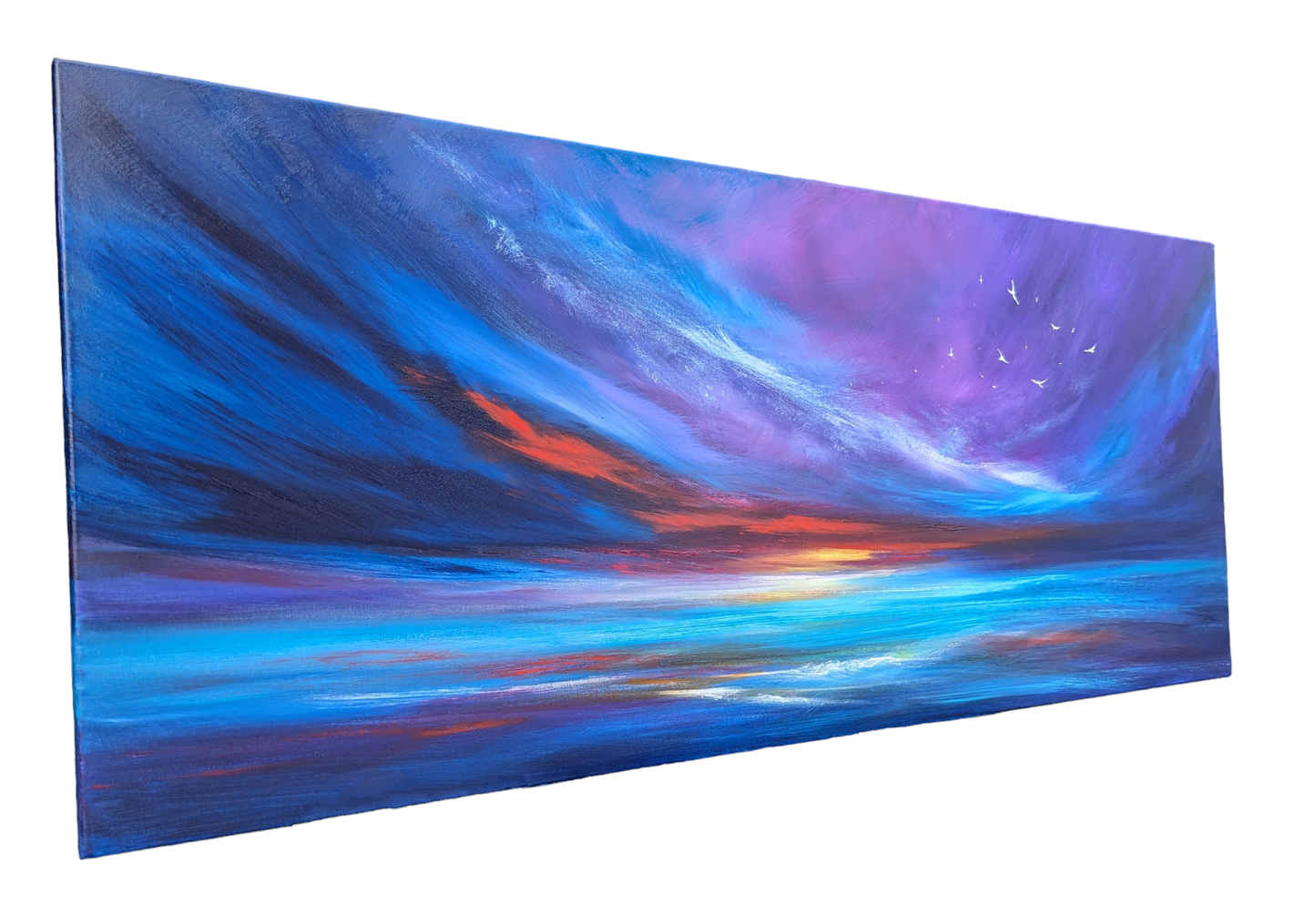 Skies of Hope, 120x50cm