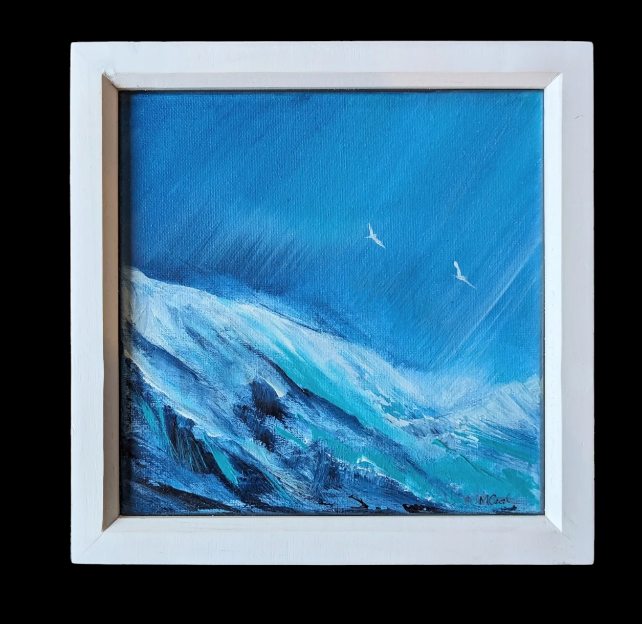Mountain Peak, framed