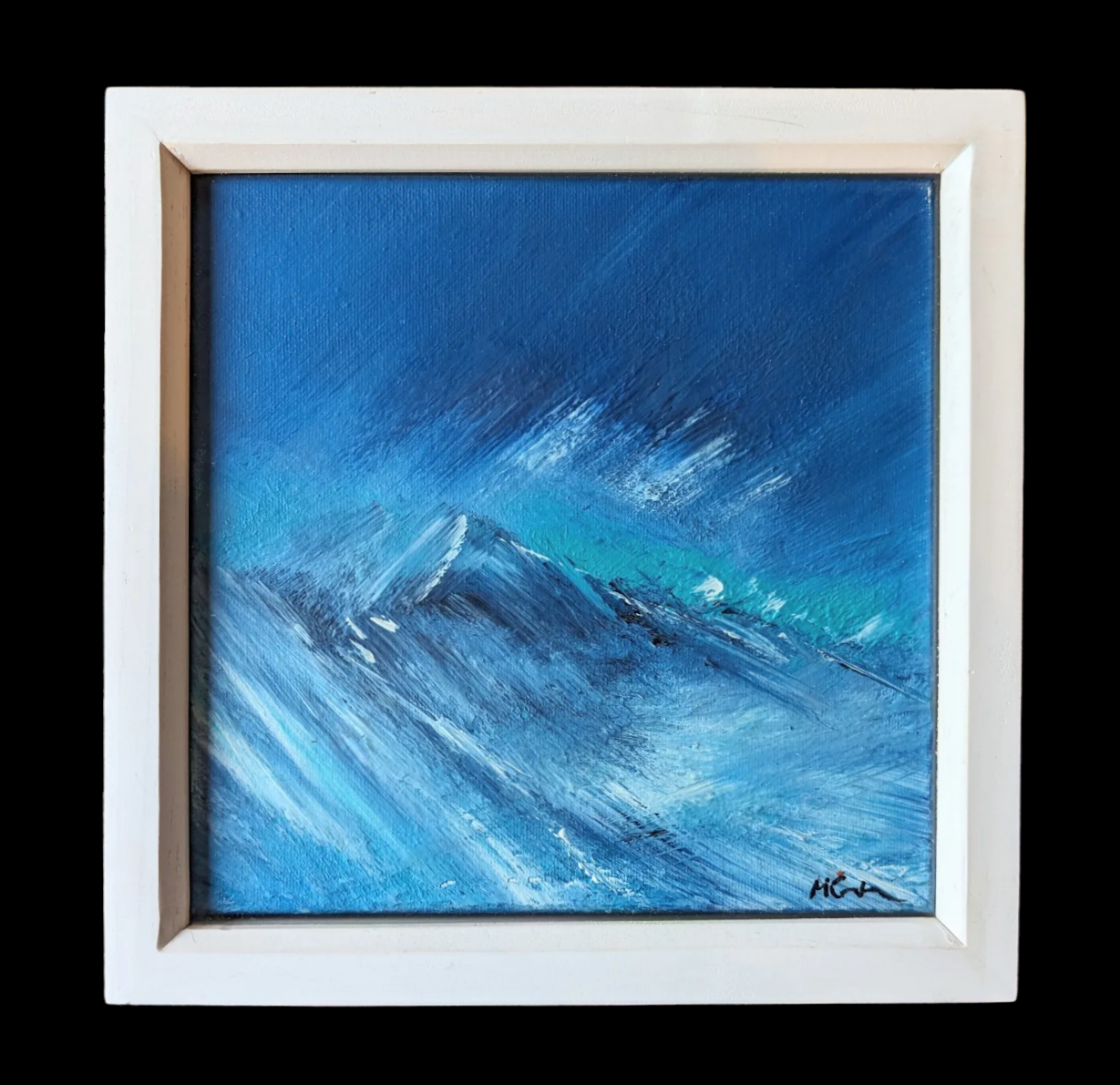 High Peak, framed