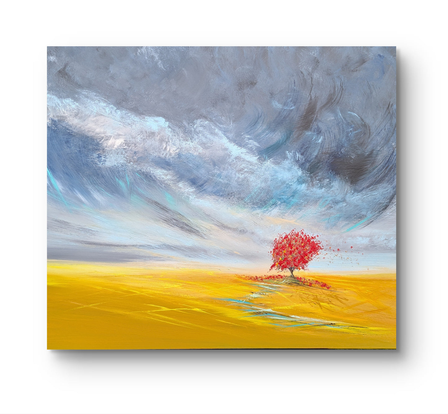 Solitary Blaze 60x70cm