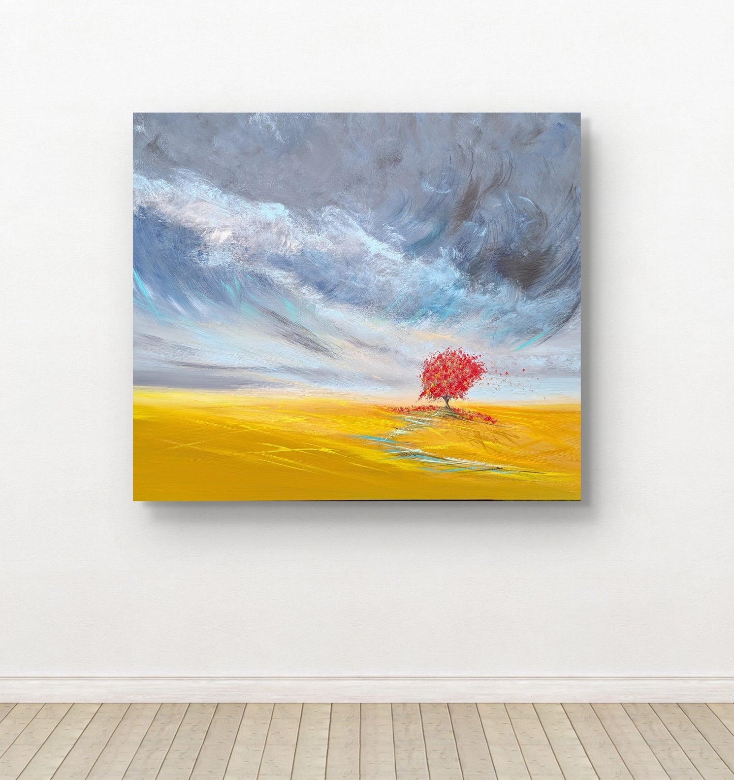 Solitary Blaze 60x70cm