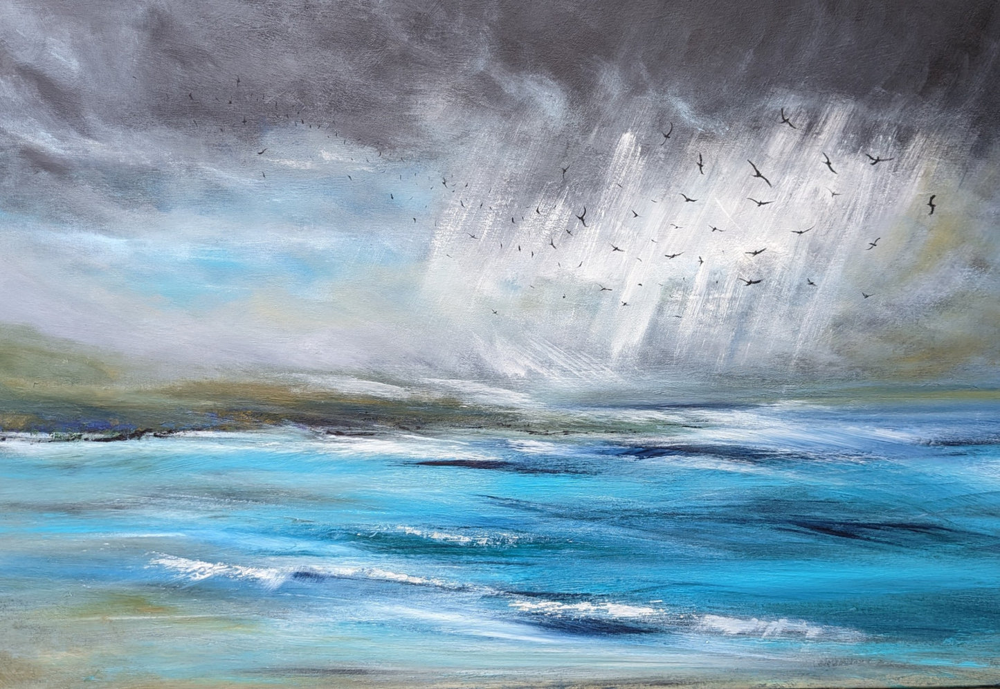 Wild Scotland 1, 90x60cm slimline canvas
