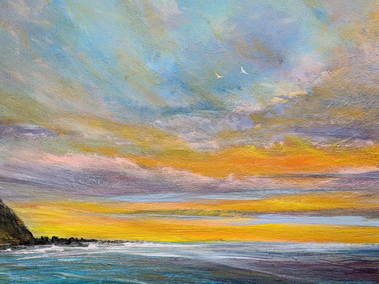 A Gentle Farewell 120x50cm