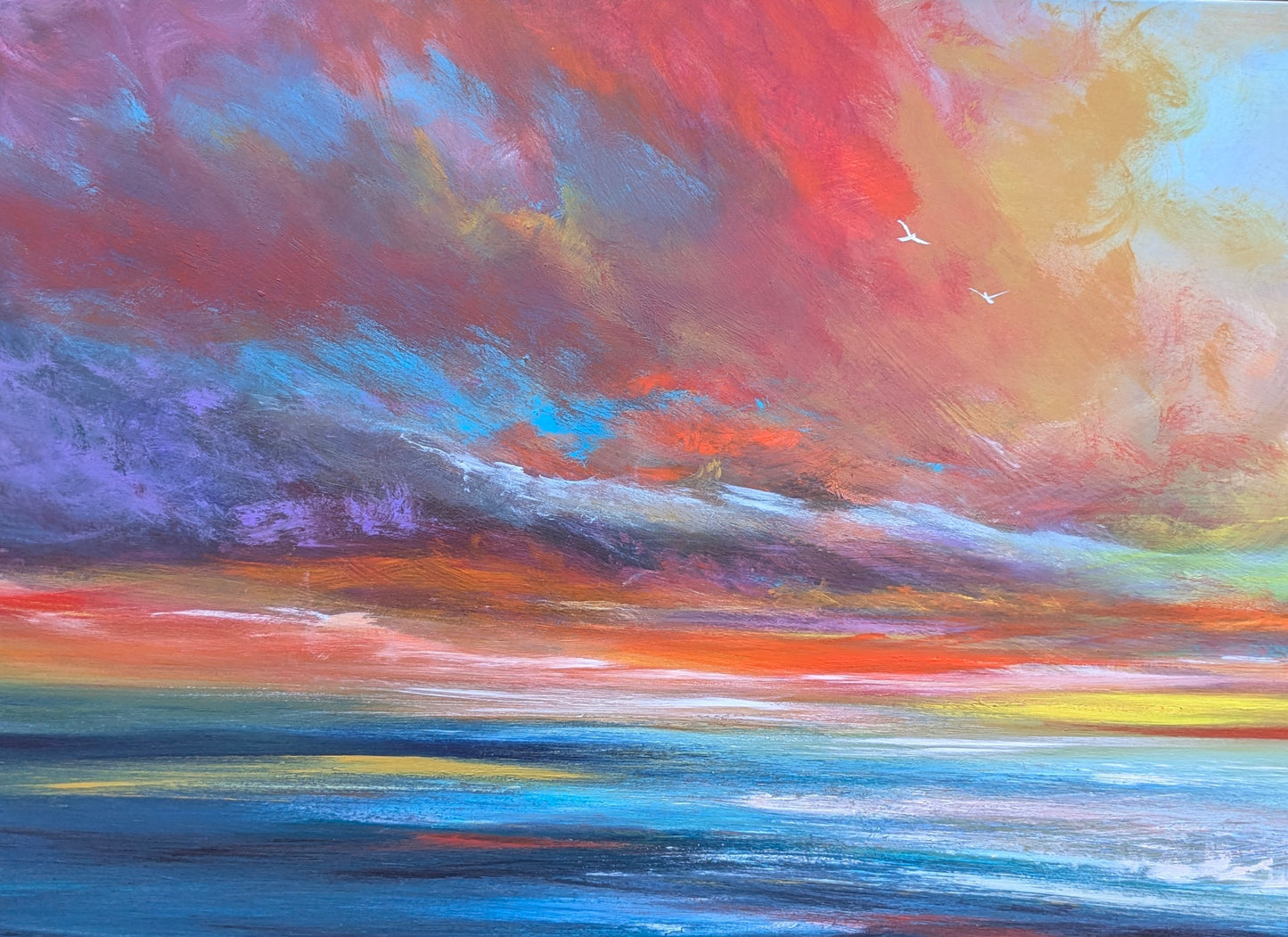 Shine a Light on a Dark Day, 120x50cm