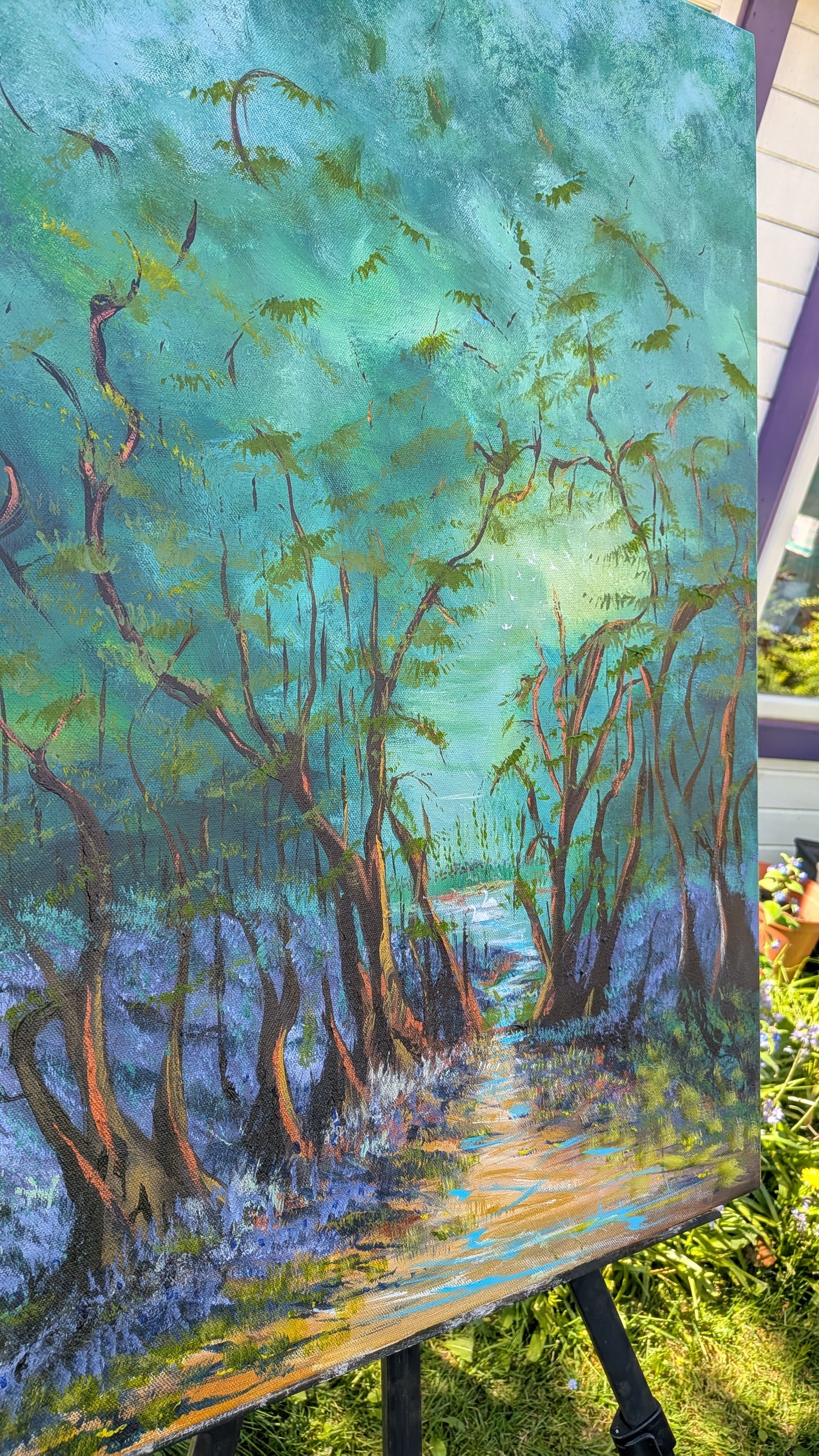 Bluebell Woodland, 50x75x2cm