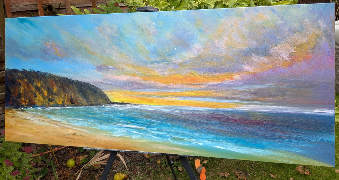 A Gentle Farewell 120x50cm