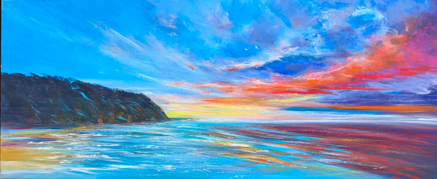 Rhapsody at Dusk 120x50cm