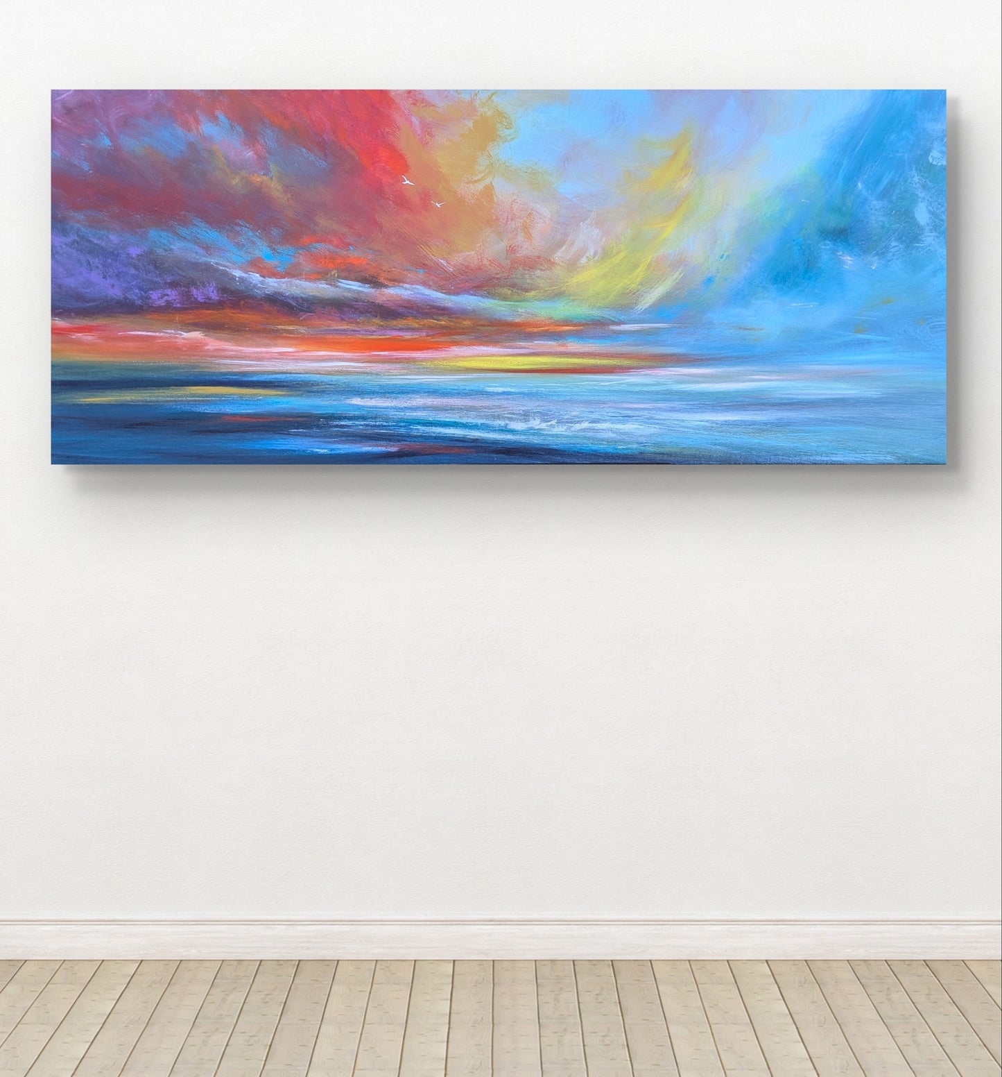 Shine a Light on a Dark Day, 120x50cm