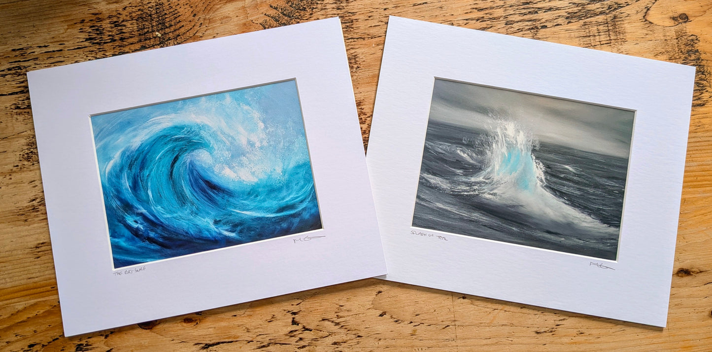 Splash of Teal, Giclee Print