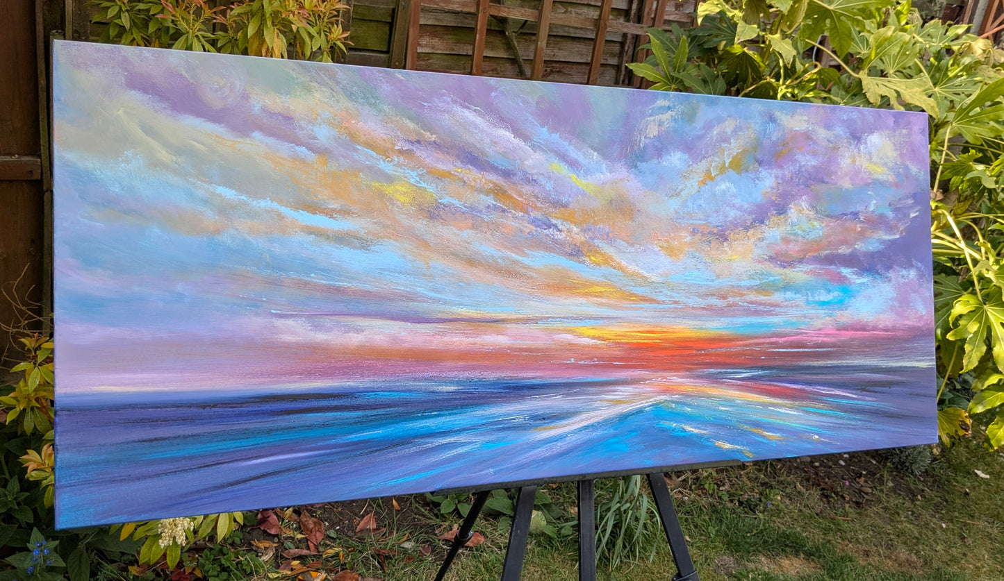 Contemplation 120x50cm