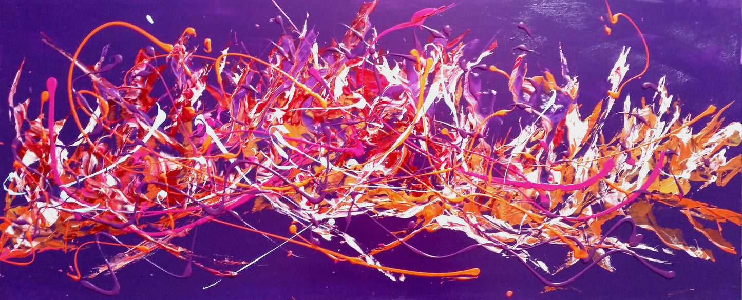 Abstract 120x50cm