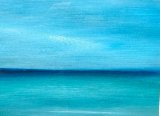 Calm Seas Framed Oil.