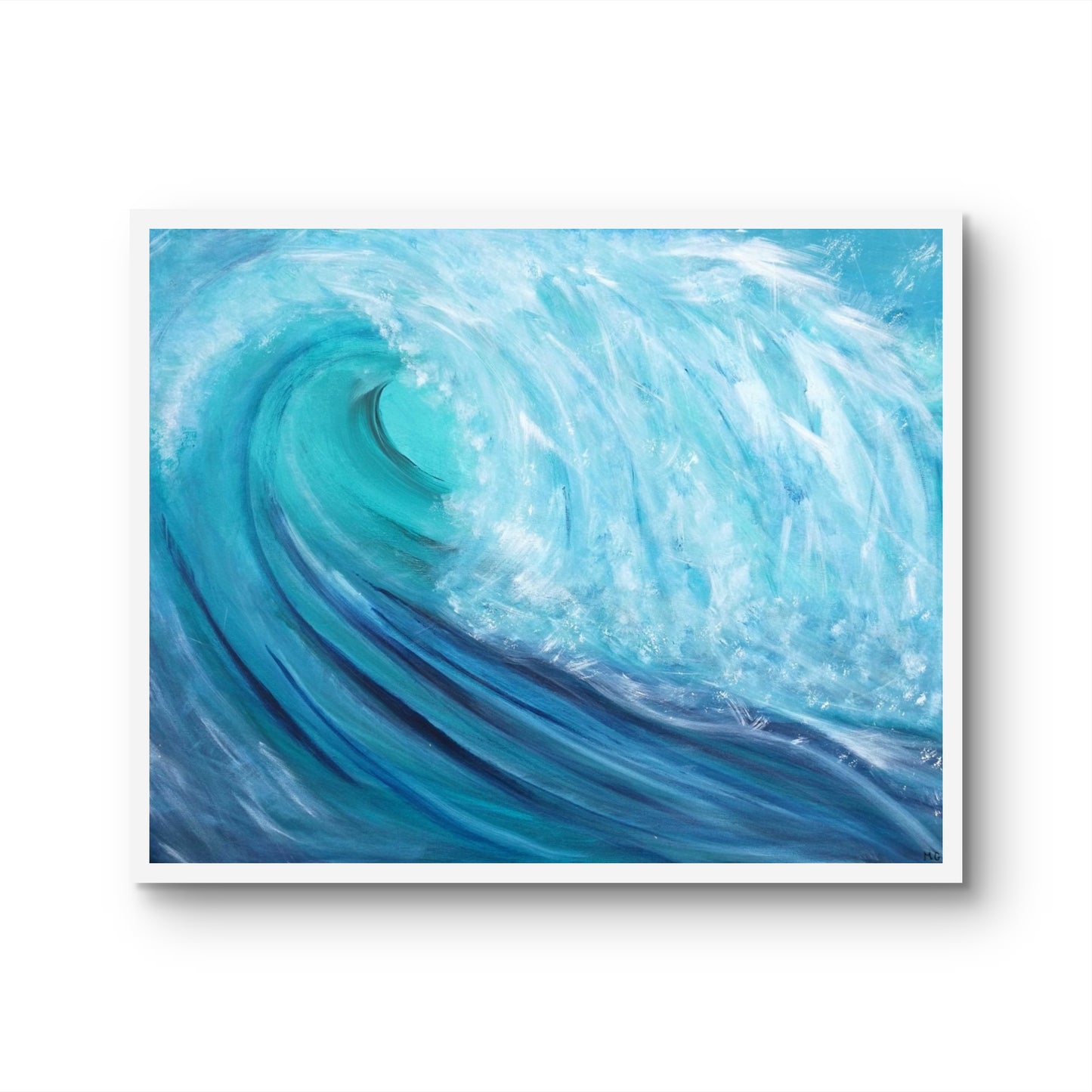 Tube of Teal - Giclee Print