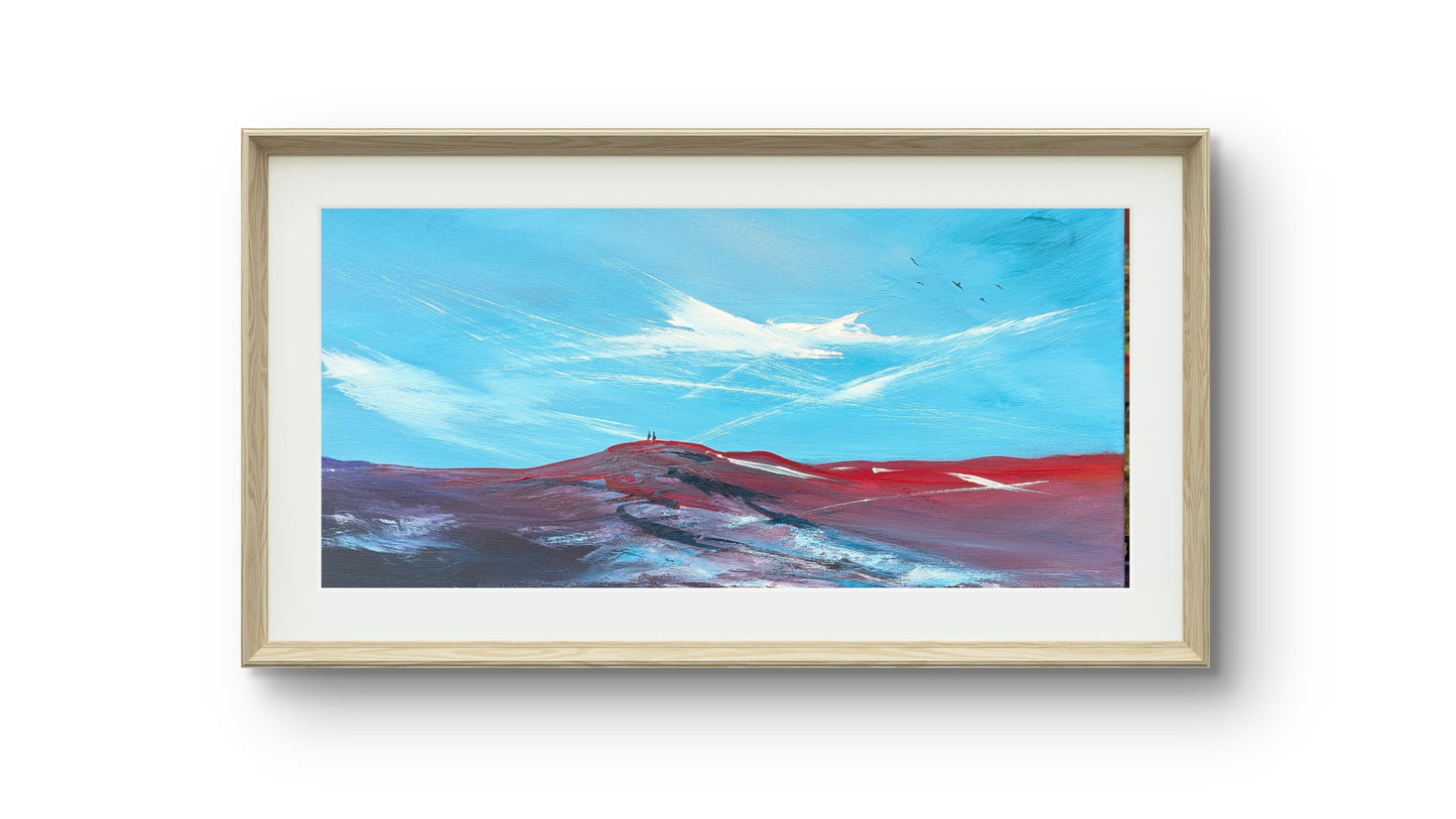 A Wintry Day on the Fells, 40x20x2cm