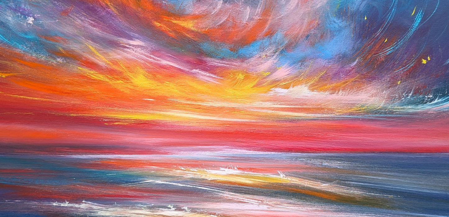 Storms of the Soul, 80x70x3cm