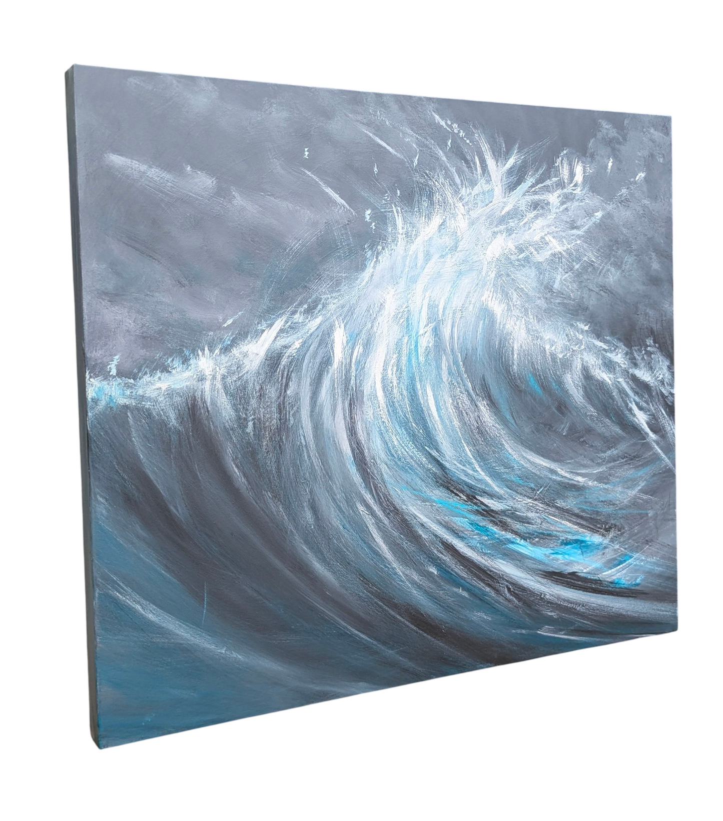 When World's Collide 70x80x3cm