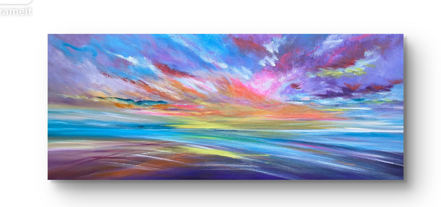 Nature's Symphony IX, 120x50cm