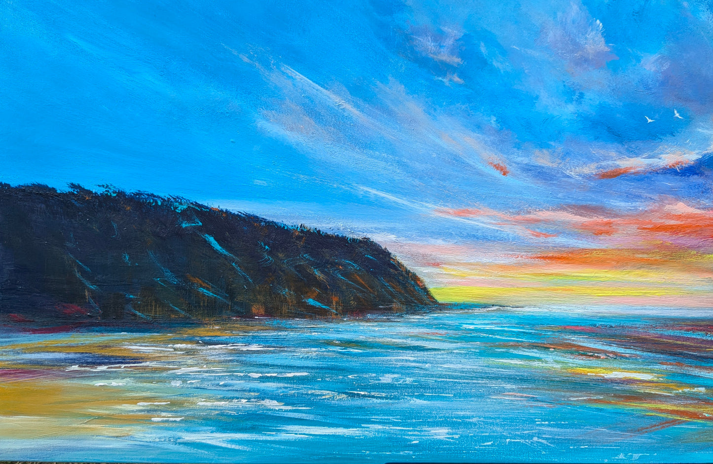 Rhapsody at Dusk 120x50cm