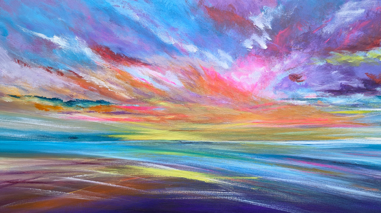 Nature's Symphony IX, 120x50cm
