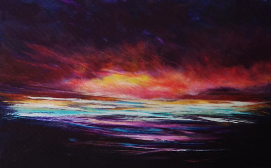 Chasing the Rainbow, Giclee Mounted Print